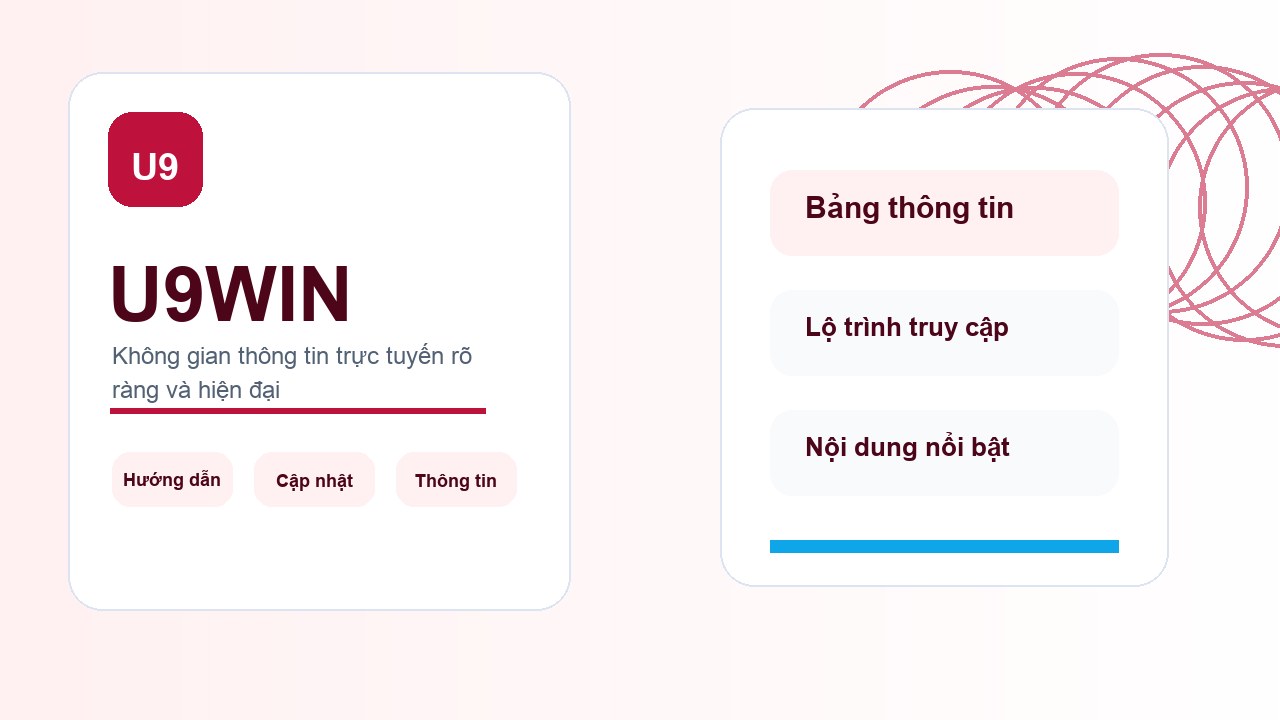 U9WIN hình ảnh thương hiệu